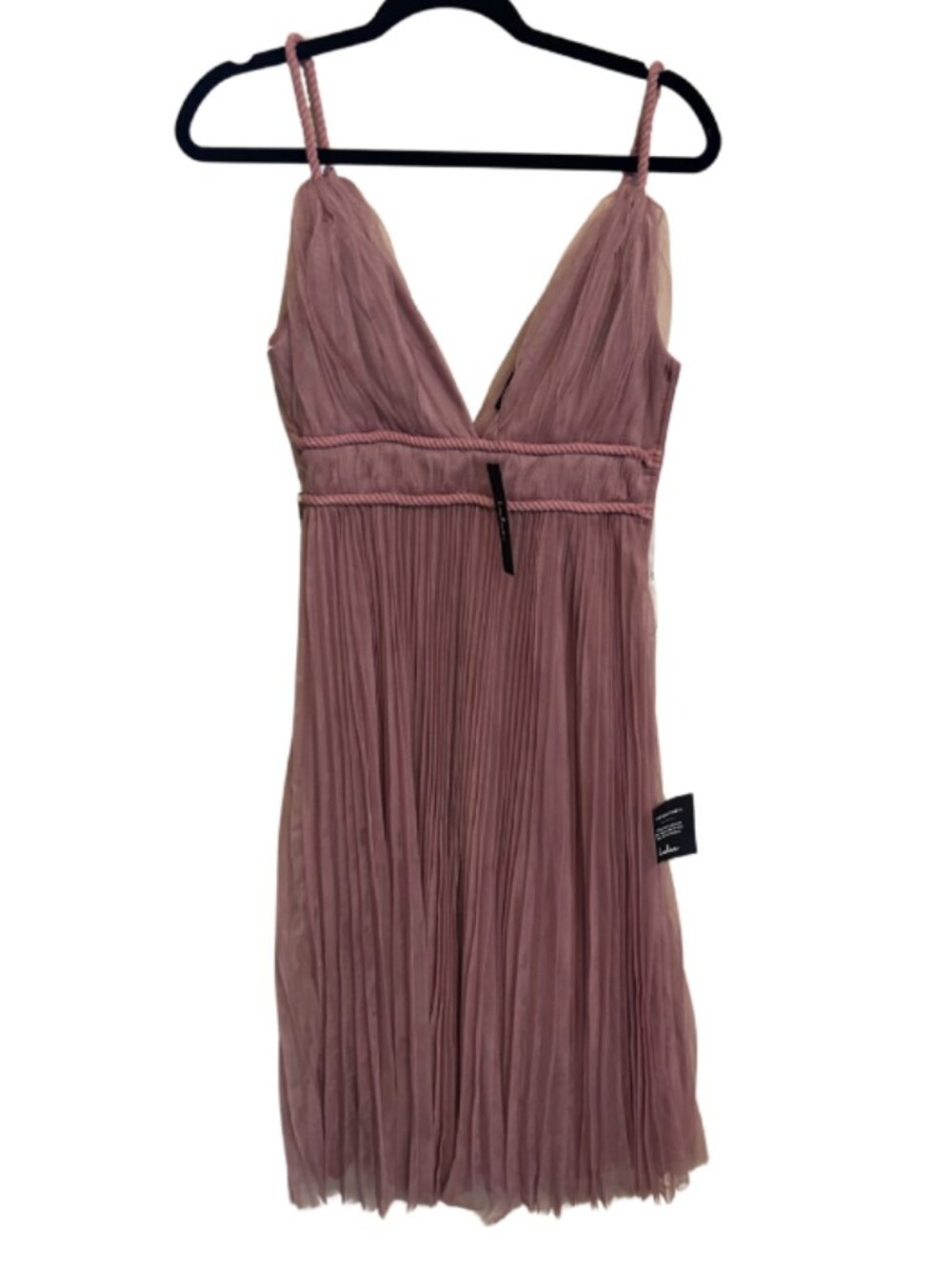 NWT Lulu's Blush/Rose Wedding Guest Dress